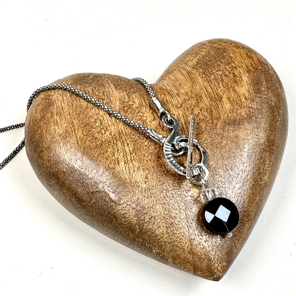 Silpada Designs .925 Sterling Silver & Smoky Quartz Necklace